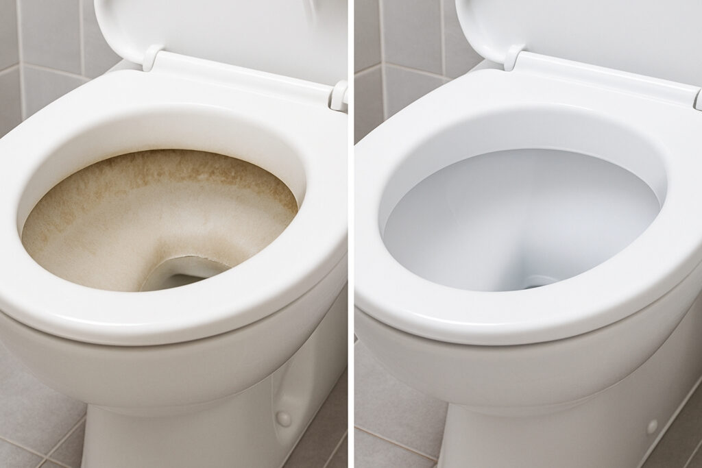 bathroom cleaning