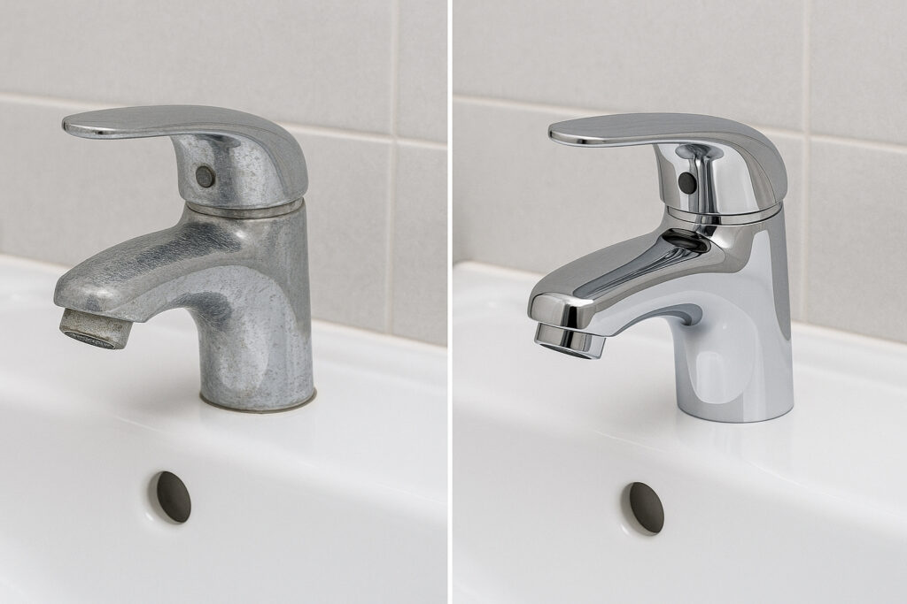 bathroom cleaning